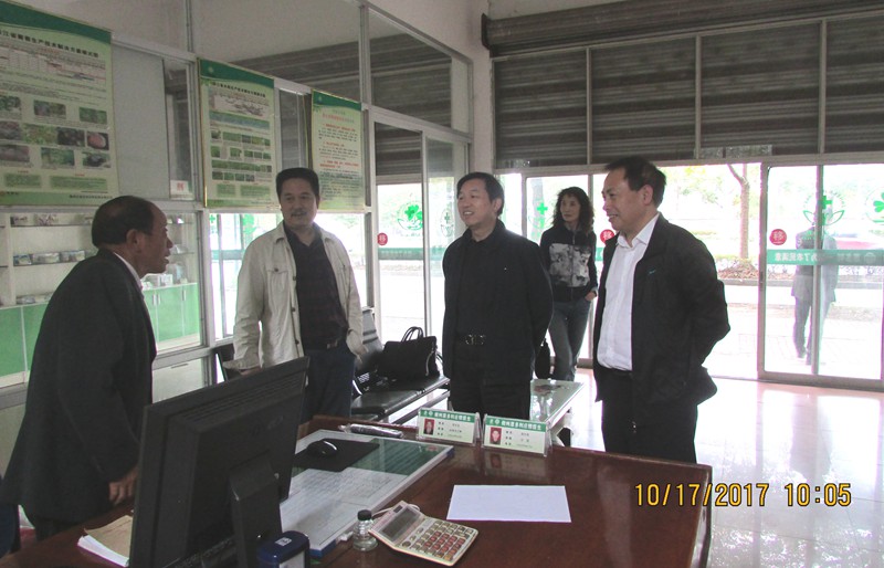 省供銷(xiāo)社監(jiān)事會(huì)主任施祖法調(diào)研衢州惠多利