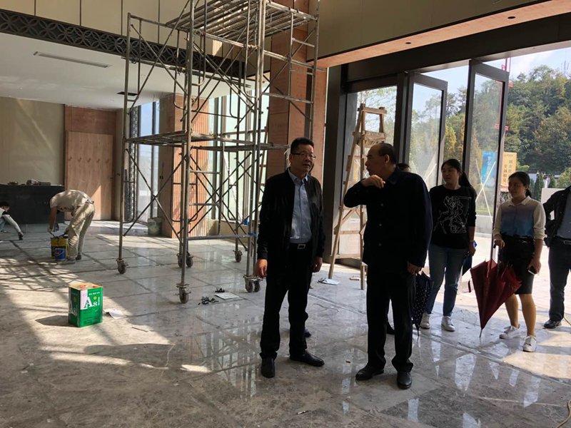 興合集團(tuán)副總裁趙有國調(diào)研浦江農(nóng)批市場(chǎng)和橫店星耀城項(xiàng)目