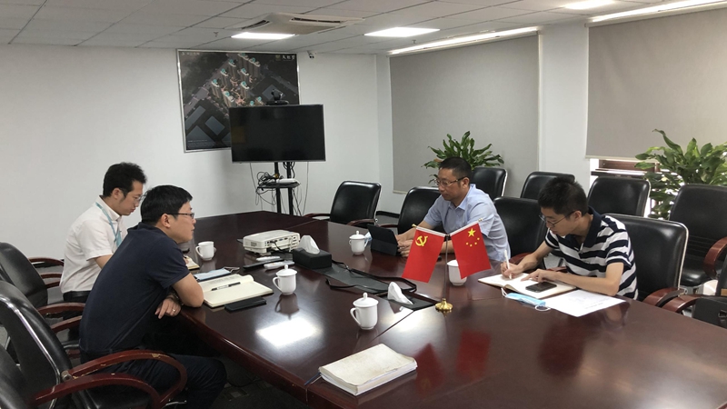 樂清市委常委、雁蕩山管委會主任黃靖赴天元廣場開展助企紓困調研工作