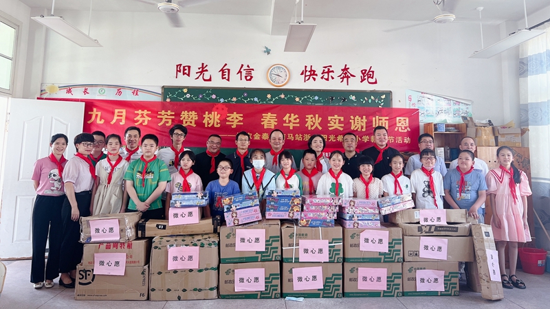 黨建引領聚合力 志愿服務暖人心 &mdash;&mdash;集團黨員將361份&ldquo;微心愿&rdquo;禮物送到孩子們手中